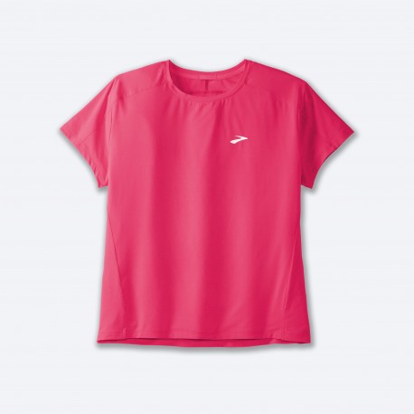 BROOKS SPRINT FREE SHORT SLEEVE 2.0 HYPER PINK