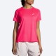 BROOKS SPRINT FREE SHORT SLEEVE 2.0 HYPER PINK