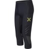 Montura RUN BLINK 3/4 PANTS nero/giallo fluo