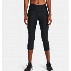 UNDER ARMOUR Capri HeatGear® Armour No-Slip Waistband da donna BLACK/WHITE
