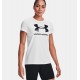 UNDER ARMOUR Maglia a manica corta UA Sportstyle Graphic da donna WHITE/BLACK