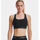 UNDER ARMOUR Reggiseno sportivo Armour® Mid Crossback da donna BLACK/JET GREY