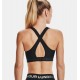 UNDER ARMOUR Reggiseno sportivo Armour® Mid Crossback da donna BLACK/JET GREY