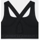 UNDER ARMOUR Reggiseno sportivo Armour® Mid Crossback da donna BLACK/JET GREY