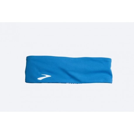 BROOKS Bandit headband Brooks Blue/Running Logo