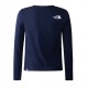THE NORTH FACE T-SHIRT GRAPHIC A MANICHE LUNGHE DA RAGAZZO SUMMIT NAVY