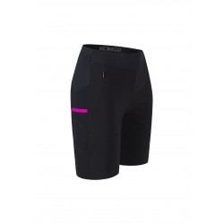 MONTURA STRETCH SHAPE BERMUDA WOMAN NERO/INTENSE VIOLET