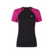 MONTURA SLIDING T-SHIRT WOMAN NERO/INTENSE VIOLET