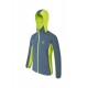 MONTURA WIND REVOLUTION JACKET KIDS BLU CENERE/VERDE LIME