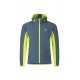MONTURA WIND REVOLUTION JACKET KIDS BLU CENERE/VERDE LIME