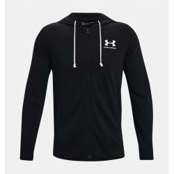 UNDER ARMOUR UA Rival Terry Full Zip da uomo BLACK