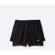 BROOKS High Point 3" 2-in-1 Short BLACK