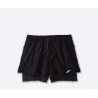 BROOKS High Point 3" 2-in-1 Short BLACK