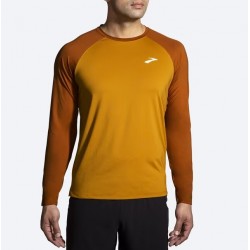 BROOKS Atmosphere Long Sleeve 2.0 Ochre/Hazelwood