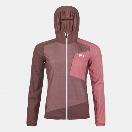 ORTOVOX WINDBREAKER MOUNTAIN ROSE