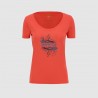KARPOS CROCUS W T-SHIRT HOT CORAL