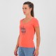 KARPOS CROCUS W T-SHIRT HOT CORAL