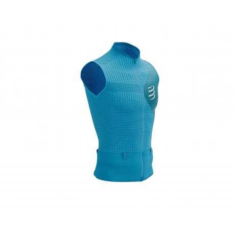 COMPRESSPORT TRAIL POSTURAL TANK TOP HAWAIIANOCEANSHADEDSPRUCE