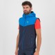 KARPOS LEDE CONVERTIBLE JACKET OUTER SPACE/INDIGO B./TANGERIN