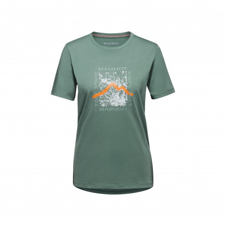 MAMMUT Core T-Shirt Donna Box DARK JADE