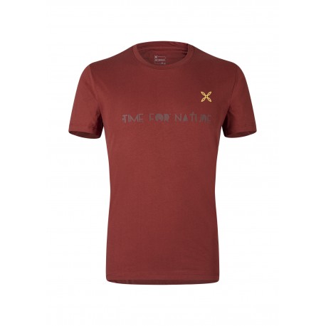 MONTURA NATURE SPOT T-SHIRT TOBACCO/WARM GOLD DELAVE'