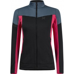 MONTURA STRETCH MIND MAGLIA WOMAN NERO/BLU CENERE