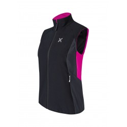 MONTURA FLASH SKY VEST WOMAN NERO/INTENSE VIOLET