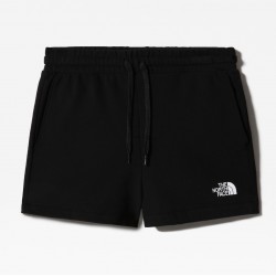 THE NORTH FACE PANTALONCINI LOGOWEAR DA DONNA BLACK