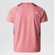 THE NORTH FACE T-SHIRT GLACIER DA UOMO Fiery Red White Heather-Asphalt Grey