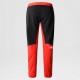 THE NORTH FACE PANTALONI AFFUSOLATI SLIM FELIK DA UOMO Fiery Red-TNF Black