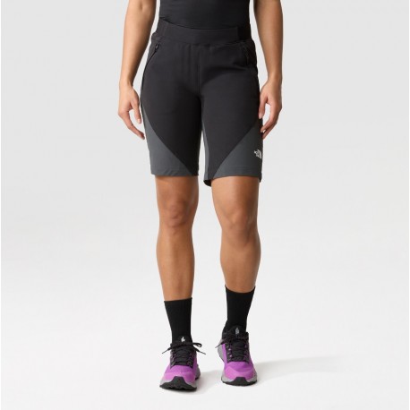 THE NORTH FACE PANTALONCINI SLIM STRAIGHT STOLEMBERG ALPINE DA DONNA TNF Black-Asphalt Grey