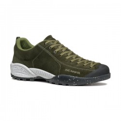 SCARPA MOJITO PLANET SUEDE THYME GREEN SCARPA RICICLATA