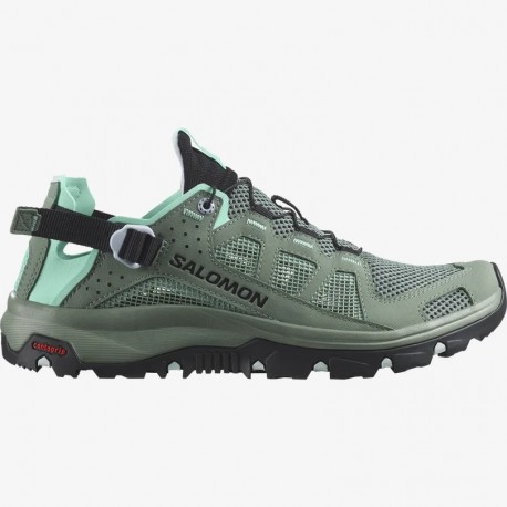 SALOMON TECHAMPHIBIAN 5 Scarpe anfibie da donna Laurel Wreath Arctic Ice Marine Blue MATIS SPORT OUTDOOR Tutto per la montagna l alpinismo e l outdoor