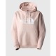 THE NORTH FACE FELPA CON CAPPUCCIO LIGHT DREW PEAK DA DONNA PINK MOSS