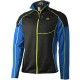 MICO MAGLIA MEZZO COLLO FULL ZIP MAN - X-PERFORMANCE OUTDOOR NERO/ZAFFIRO