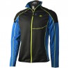 MICO MAGLIA MEZZO COLLO FULL ZIP MAN - X-PERFORMANCE OUTDOOR NERO/ZAFFIRO