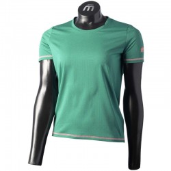 MICO MAGLIA GIROCOLLO MANICA CORTA WOMAN - EXTRA DRY OUTDOOR GIADA