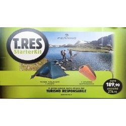 FERRINO T.RES STARTERKIT (TENDA KALAHARI 3 POSTI + 1 STUOINO SOTTOSACCO)