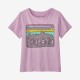 PATAGONIA Baby Regenerative Organic Certified™ Cotton Fitz Roy Skies T-Shirt DRAGON PURPLE