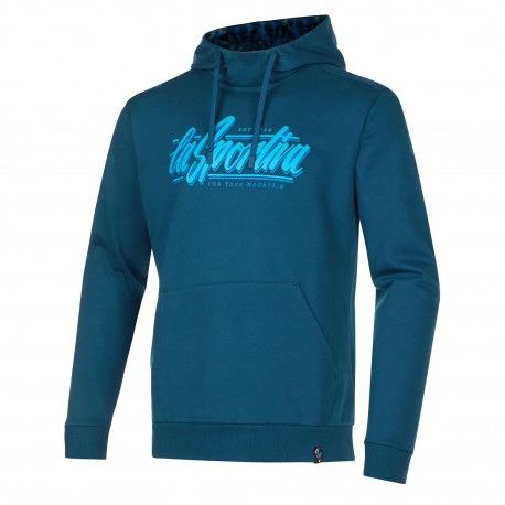 LA SPORTIVA Retro Hoody M STORM BLUE