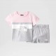 THE NORTH FACE SET COTTON SUMMER DA NEONATO PURDY PINK