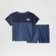 THE NORTH FACE SET COTTON SUMMER DA NEONATO SHADY BLUE