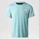 THE NORTH FACE T-SHIRT LIGHTBRIGHT DA UOMO Reef Waters-TNF Black