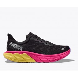HOKA  Donna Arahi 6 Black / Pink Yarrow