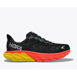 HOKA Uomo Arahi 6 Black / Flame