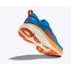 HOKA Bondi 8 UOMO Coastal Sky / Vibrant Orange