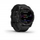 GARMIN FENIX 7 Sapphire Solar Edition Titanium Black DLC con cinturino Black