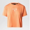THE NORTH FACE T-SHIRT MOUNTAIN ATHLETICS DA DONNA Dusty Coral Orange Dark Heather