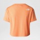 THE NORTH FACE T-SHIRT MOUNTAIN ATHLETICS DA DONNA Dusty Coral Orange Dark Heather