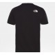 The North Face T-SHIRT A MANICHE CORTE BAMBINI EASY TNF BLACK/TNF WHITE